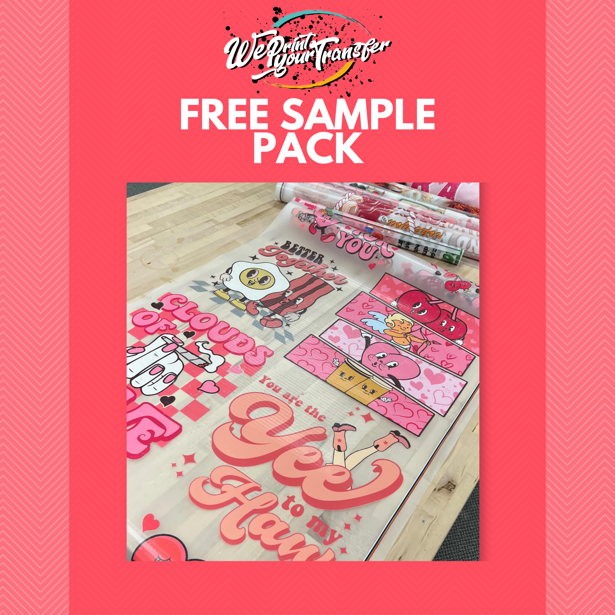 Free DTF Sample Pack - (5 samples)