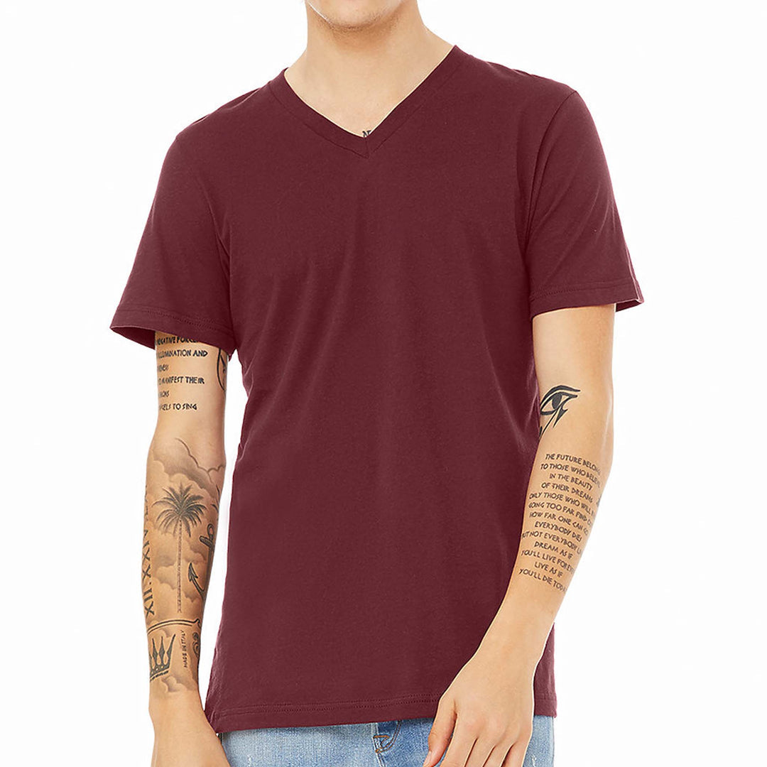 Blank V-Neck T-shirt / Unisex Adult / Bella canvas